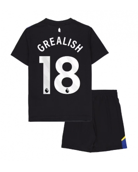 Everton Jack Grealish #18 Maglia Gara Terza Repliche 2025-26 Bambino Maniche Corte